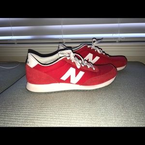 Red New Balance Size 11